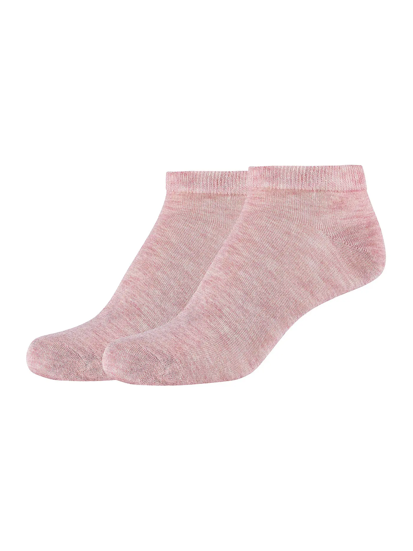 CAMANO |  Sneakersocken Silky 2er Pkg black | rosa